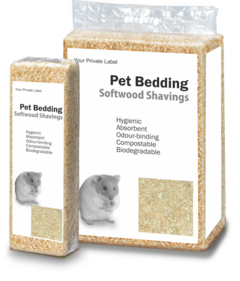 Строгая стружка Мягкая древесина Частная этикетка